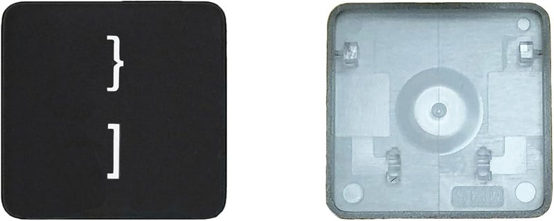 GRMTRV Replacement Individual Key Cap Hinge for MacBook Air 13'' 15'' M3 M4 A3113 A3114 A3240 A3241, 14'' 16'' Pro/Max M4 A3185 A3186 A3401 A3112 A3403 2024-2025 (Right Braces Brackets/Close Braces Brackets) - Image 2